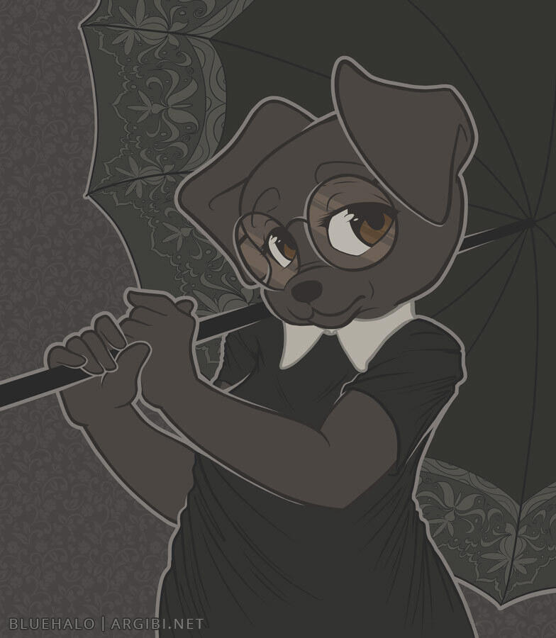 COMMISSION - GOTH PUG